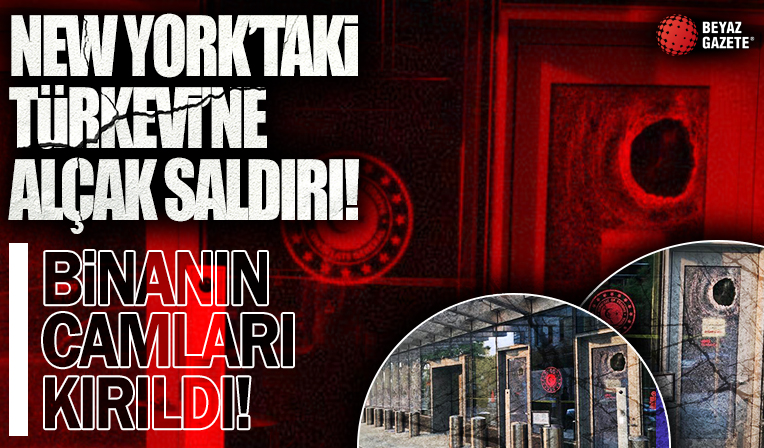 New York'ta Türk Evi'ne saldırı!