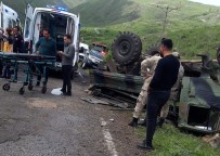 Çildir'da Askeri Araç Kaza Yapti Haberi