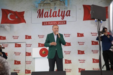 Cumhurbaskani Erdogan Malatya'da Halkla Bulustu