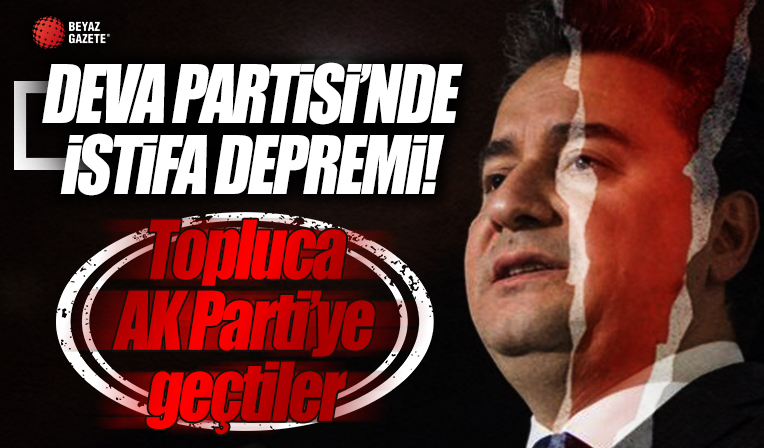 DEVA Partisi Van İl Başkanı ve ekibi istifa ederek AK Parti'ye geçti