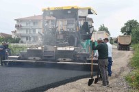 Düzce'de Günde Bin 500 Ton Asfalt Seriliyor