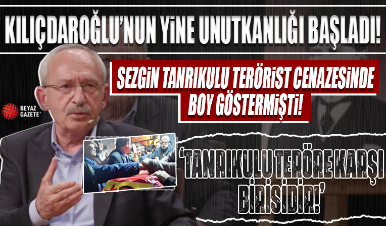 Kılıçdaroğlu terörist cenazelerinde boy gösteren CHP'li Sezgin Tanrıkulu'na arka çıktı: Teröre karşı birisidir