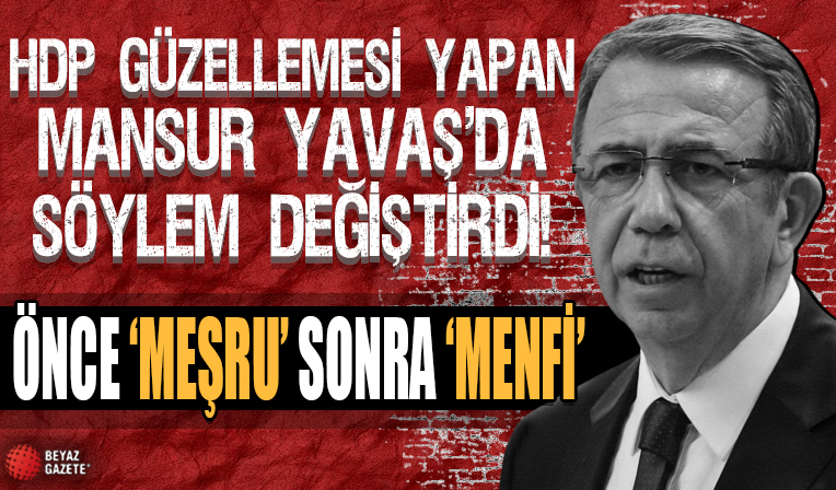 Seçimlerden önce HDP güzellemesi yapan Mansur Yavaş: HDP'nin aday çıkarmamasının bize menfi etkisi oldu