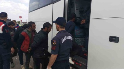 Sivas'ta Tirin Dorsesinden 134 Kaçak Göçmen Çikti