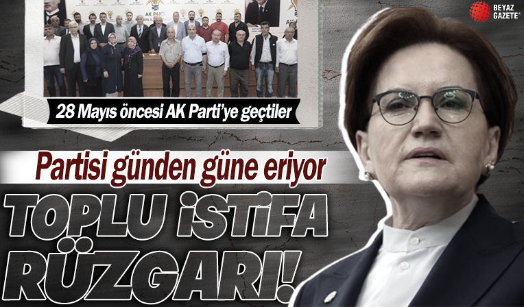 İYİ Parti'de istifa rüzgarı... AK Parti'ye katıldılar