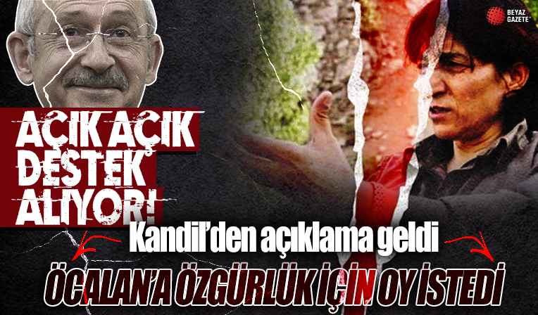 Kandil’den Kılıçdaroğlu’na bir destek daha! Teröristbaşı Öcalan'a özgürlük için oy istedi