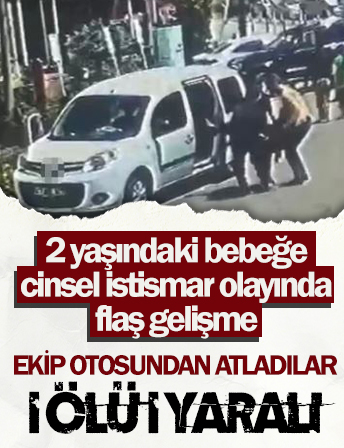 Zonguldak'ta 2 yaşındaki bebeğe istismar: Ekip otosundan atlayan zanlılardan biri öldü