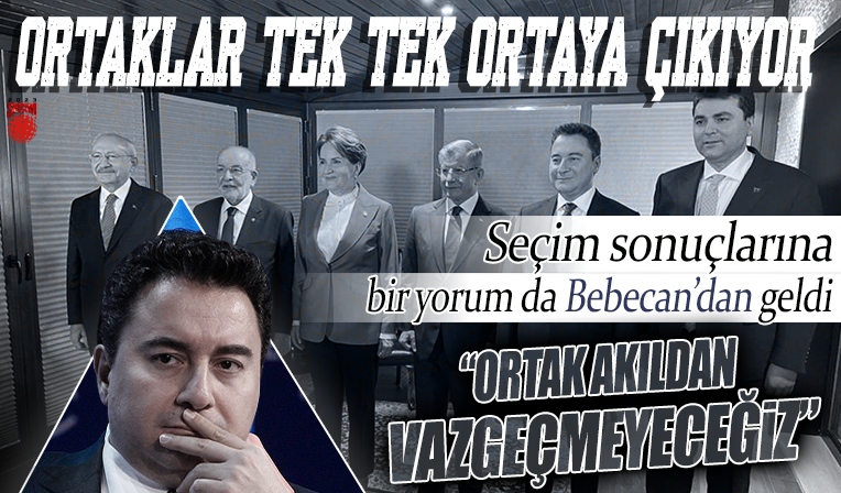 Ali Babacan'dan seçim sonuçlarına ilk yorum