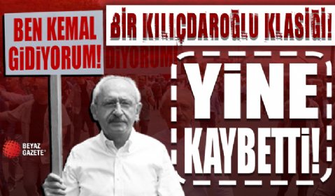 Bir Kılıçdaroğlu klasiği: Girdiği onuncu seçimi de kaybetti