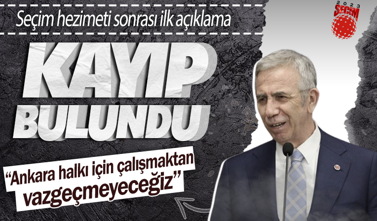 Mansur Yavaş’tan ilk yorum: Ankara için çalışacağız