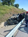 Gediz'de Araç Takla Atti, 2 Yarali