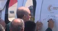  YANGIN SÖNDÜRME UÇAĞI - Başkan Erdoğan, Yangın Söndürme Uçakları teslim törenine katıldı