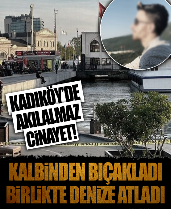 Rıhtım’da müzisyen cinayeti! Kalbinden bıçakladı denize düştü peşinden atlayıp darp etti