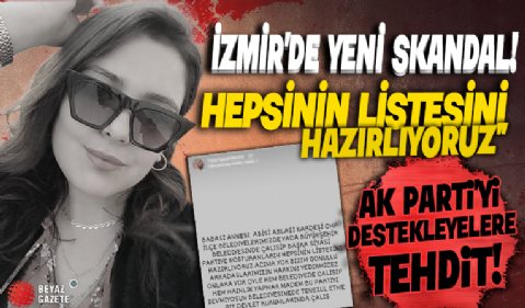 CHP’li İzmir Büyükşehir ve ilçe belediyelerinde cadı avı! CHP’li belediye çalışanından şok paylaşım
