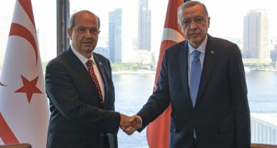 KKTC Cumhurbaşkanı Tatar'dan Başkan Erdoğan'a tebrik