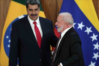 Ülkeye Giris Yasagi Konan Maduro'dan Brezilya'ya Ilk Ziyaret