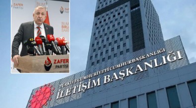 Ümit Özdağ'ın BOTAŞ ve THY iddiasına İletişim Başkanlığı'ndan yalanlama