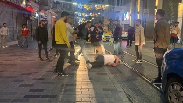 İstiklal Caddesi’nde dehşete düşüren görüntü