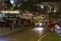 Bursa'da şampiyonluk kutlamasında akılalmaz olay! Öfkeli sürücü dehşeti