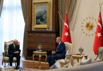 Cumhurbaskani Erdogan, MHP Genel Baskani Bahçeli'yi Kabul Etti