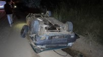 Duble Yolda Kaza Açiklamasi Takla Atan Otomobilin Sürücüsü Yaralandi Haberi
