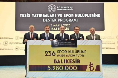Balikesirli Amatör Spor Kulüplerine Büyük Maddi Destek