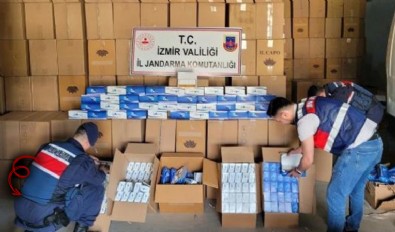 İzmir'de bandrolsüz makaron operasyonu! 4 gözaltı