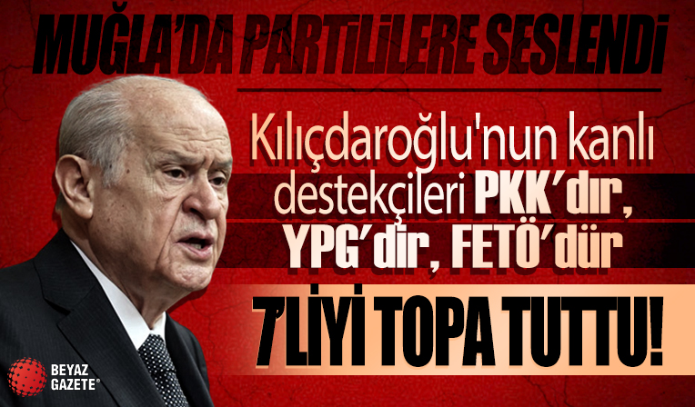 MHP Lideri Devlet Bahçeli: Kılıçdaroğlu'nun kanlı destekçileri PKK'dır, YPG'dir, FETÖ'dür
