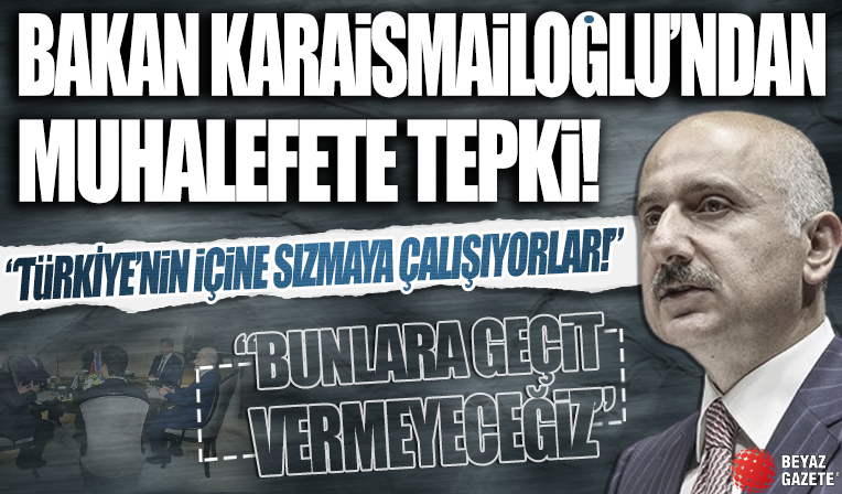Bakan Karaismailoğlu: Türkiye'nin içine sızmaya çalışanlara geçit vermeyeceğiz