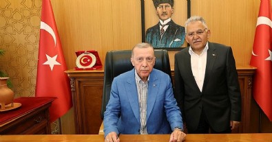 Başkan Erdoğan, Kayseri Valiliğini ziyaret etti