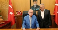  ERDOĞAN KAYSERİ - Başkan Erdoğan, Kayseri Valiliğini ziyaret etti