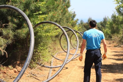 Karasu Aziziye Mahallesi'ne 6 Bin 500 Metrelik Içme Suyu Hatti