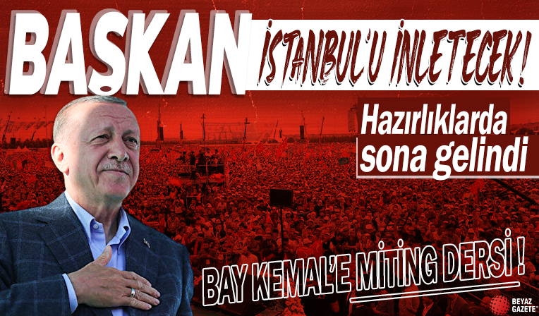 Başkan Erdoğan'dan Atatürk Havalimanı'nda Büyük İstanbul Mitingi: Tarihi kalabalık...