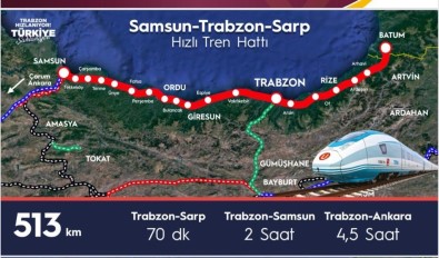 Bakan Karaismailoglu Açiklamasi 'Samsun-Trabzon-Sarp Hizli Tren Hatti Için Hizli Adim Atacagiz'