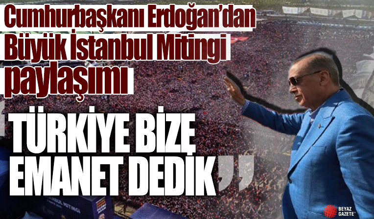 Başkan Erdoğan: İnşallah onların bu kâbuslarını hiç bitirmeyeceğiz...