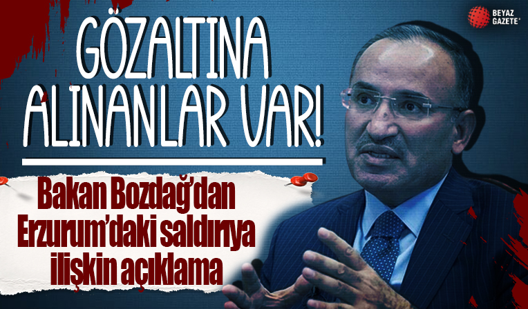 Bekir Bozdağ'dan İmamoğlu'na saldırı açıklaması! Gözaltına alınanlar var...