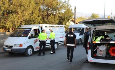 Erzincan'da 29 Araç Sürücüsüne 65 Bin 667 Lira Ceza Yazildi