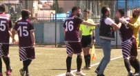 (ÖZEL) Maçin 90+5'Inci Dakikasinda Gelen Gol Sonrasi Saha Içi Bir Anda Karisirken, Hakem Maçi Iptal Etti