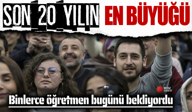 Son 20 yılın en büyük ataması: 45 bin öğretmen bugün atanacak