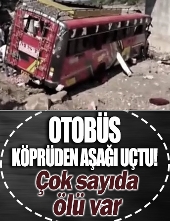 Hindistan’da otobüs köprüden uçtu: 22 ölü