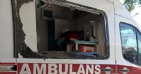 Yer Tokat: Çekiçle ambulansın camını kırdı!