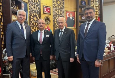 Baskan Kayda, Devlet Bahçeli'yi Ziyaret Etti