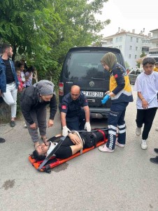 Aksaray'da Otomobil Bisiklete Çarpti Açiklamasi 1 Yarali