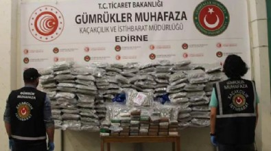 Edirne’de son bir haftada 462 kilo uyuşturucu ele geçti; 47 gözaltı