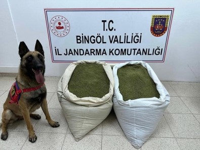 Bingöl'de 45 Kilo Uyusturucu Madde Ele Geçirildi