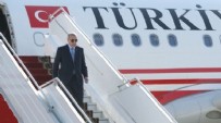 KKTC - Cumhurbaşkanı Erdoğan ilk yurt dışı ziyaretini gerçekleştirmek üzere KKTC'ye gitti