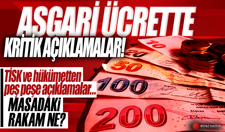 Asgari ücret 2023 için TİSK ve hükümetten peş peşe açıklama! Başkan Erdoğan'dan asgari ücret talimatı!