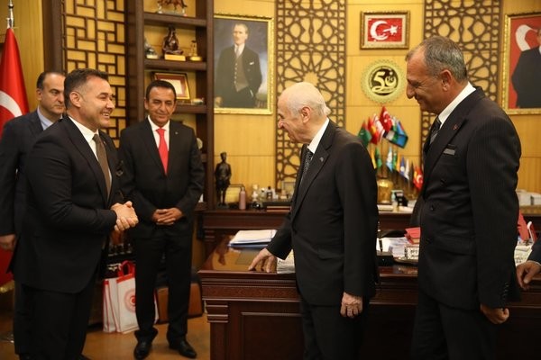 Başkan Yücel, Devlet Bahçeli’yi ziyaret etti