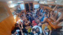 Bodrum'da 86 Düzensiz Göçmen Yakalandi Açiklamasi 2 Gözalti