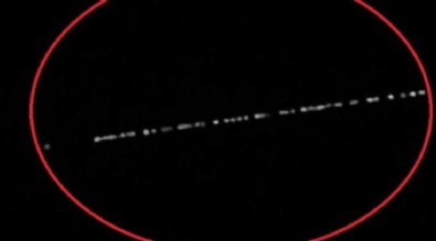 Çankırı'da merak uyandıran anlar: Vatandaşlar görüntüledi